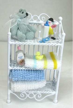 Baby Shelf, Blue - Click Image to Close